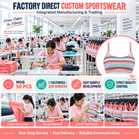 Soutien-gorge de sport pour femme à rayures imprimées, respirant, en tissu recyclé, à maintien élevé, pour le yoga, le Pilates et les loisirs