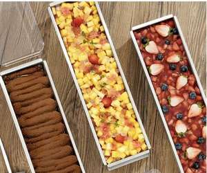 <span class=keywords><strong>Molde</strong></span> de tiramisú abierto <span class=keywords><strong>Rectangular</strong></span> anodizado de aluminio, <span class=keywords><strong>molde</strong></span> de tarta de queso con apertura <span class=keywords><strong>Rectangular</strong></span>, contenedor de tiramisú <span class=keywords><strong>para</strong></span> Mousse - Product Image 3