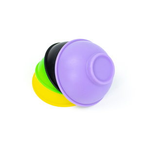 Portable <b>Collapsible</b> Heat Resistant Mini Eco-Friendly Silicone Snack Bowl for Party and Camping Use - Product Image 5