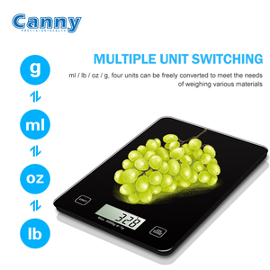 Cân Nhà Bếp Điện Tử Nền Tảng Kính Kỹ Thuật Số Tối Đa D1 Gram 5000G Trung Quốc Có Sẵn Cân Đã Qua Sử Dụng Tại Nhà - Product Image 5