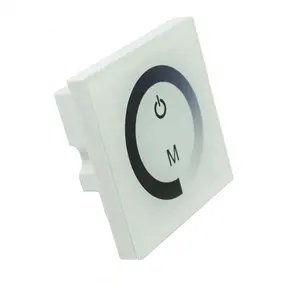 Uma zona que escurece o CCT RGB única cor 12V 24V Touch Panel control Wall Mounted Dimmer