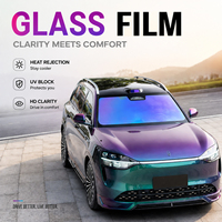 Film teinté pour vitres de voiture Chameleon, changement de couleur, protection solaire UV, film pour pare-brise, largeur 1,52 m