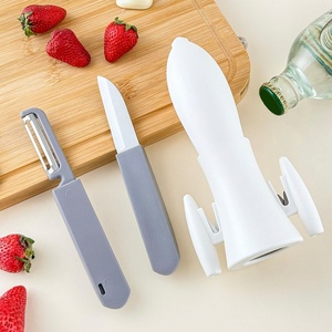 Manual Aviation Sharpener Fruit Knife Peeler Multifunctional <b>Kitchen</b> <b>Gadget</b> Garlic Grinder Bottle Opener Can - Product Image 1