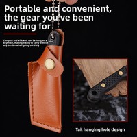 Couteau de poche G10 multifonctionnel avec porte-clés, outil EDC portable, coupe-boîte, couteau pliant pour ouverture de colis, vente en gros OEM