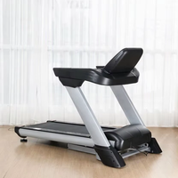Tapis roulant électrique grand format à écran tactile - Plateforme en acier robuste - Équipement de fitness AC avec test de fréquence cardiaque sans fil