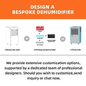 Déshumidificateur Commercial Lingde Haute Capacité 198L à Compresseur, Faible Bruit, Réfrigérant R410A, Protège Livres Rares et Grandes Bibliothèques - Product Image 3