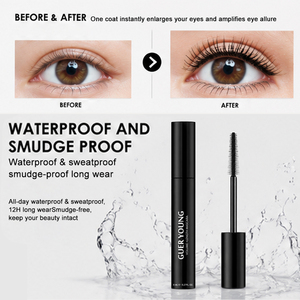 Mascara liquide blanc volumisant et allongeant, formule à fibres, vegan, waterproof, pour maquillage d'Halloween - Product Image 5