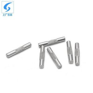 Stainless Steel Knurled Dowel <b>Pins</b> M2 M100 Cylindrical Head General Usage Customizable - Product Image 3