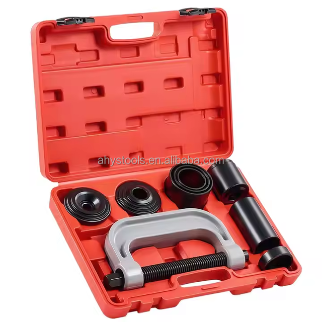 Car Tool Ball Joint Separator Heavy Duty U Joint Puller Ball Joint Removal Tool With 4 Wheel Drive Adapters