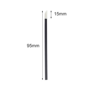 50 applicateurs de gloss pour les lèvres avec embout floqué pour rehaussement de cils et maquillage - Product Image 5