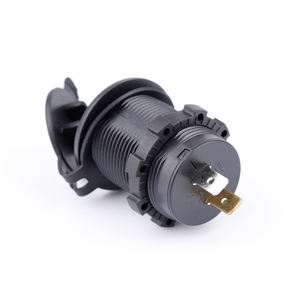 12 В/24 В Красный Синий светодиодный Стандартный гаечный ключ 12 в цифровой дисплей мотоцикл светодиодный цифровой дисплей Вольтметр гнездо - Product Image 3