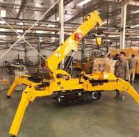 Équipement de levage haut de gamme KB5, grue araignée compacte pour la construction de tunnels et les tâches de levage de structures en acier intérieures
