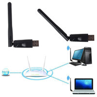 Tarjetas de Red Inalámbricas USB de 150 Mbps, Adaptador de Red USB Wifi Inalámbrico 802.11N para PC