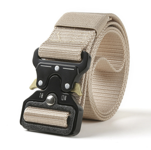 Ceintures d'entraînement en toile camouflage DFW0221 kaki, marron désert, noir, vert - Product Image 1