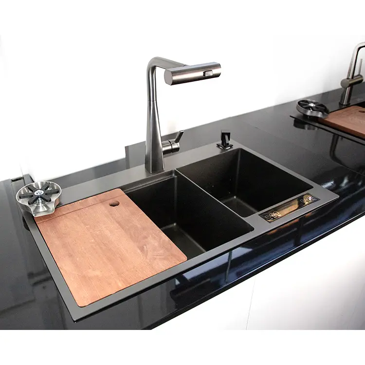 Paslanmaz çelik akıllı mutfak lavabo