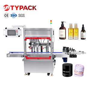 Nhà Máy Cổ Tự Động Sản Phẩm Chăm Sóc Tóc Chất Lỏng 2-Đầu Theo Dõi Máy Làm Đầy Cho Dầu Xả Tóc Và Mặt Nạ Tóc - Product Image 1