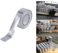 Ruban de protection pour faisceau de câbles en aluminium avec grille renforcée en maille métallique