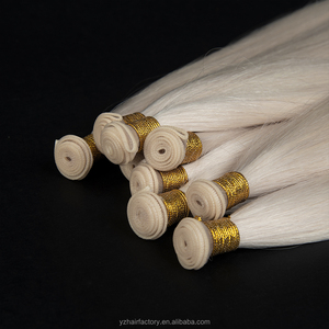 ผมต่อแบบถักสองชั้นผมมนุษย์รัสเซียแท้สไตล์ระดับสูง - Product Image 3
