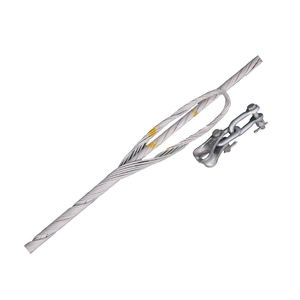 Abrazadera de tensión doble preformada anticorrosión para accesorios de cable a tierra OPGW de gran longitud - Product Image 1