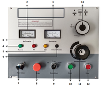 Générateur d'impulsions haute tension sur chariot pour câbles, trois tensions : 8 kV, 16 kV, 32 kV