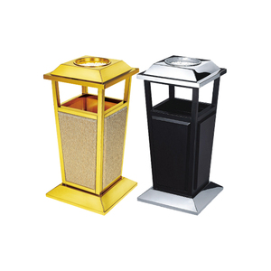 Trésor <span class=keywords><strong>royal</strong></span> Diamant Poubelle Hôtel Bâtiment d'Affaires Entrée Poubelle Sol Cendrier Baril Poubelle Hall Cendrier - Product Image 6