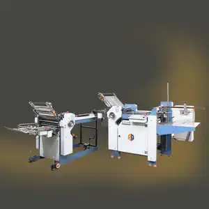 Ze Paper Folding Machine Small Paper Folding Machine Pneumatic Paper Folding Machine