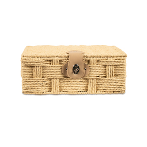 <span class=keywords><strong>Cesta</strong></span> de almacenamiento de algas naturales, <span class=keywords><strong>con</strong></span> tapa y asas, artículos diversos - Product Image 4