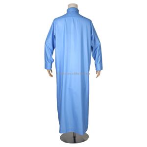 Diseño Fresco de Verano, Auténtica Jubba Árabe <span class=keywords><strong>Alharamain</strong></span>, Abaya, Ropa Étnica Islámica, Thobe Qatari, Caftán, Vestido Musulmán para Oración - Product Image 5