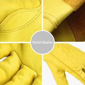 <span class=keywords><strong>Gants</strong></span> de jardinage imperméables et tactiles, résistants aux épines, aux griffes et aux coupures, pour la taille des roses, le désherbage et la protection contre les épineux et les cactus. - Product Image 4