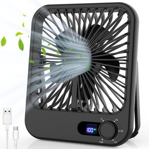 2026 Summer Outdoor Plastic <b>Desk</b> <b>Fan</b> with Rechargeable Battery Portable Mini Design English Operation - Product Image 2
