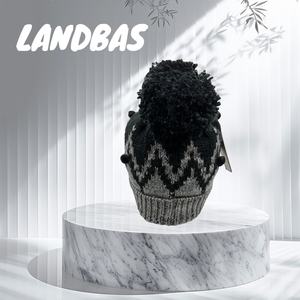 Venta caliente Jacquard patrón geometría Beanie 92% acrílico 5% lana 3% Alpaca Sport Beanie para regalo X'MAS - Product Image 6