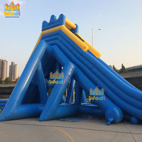 WODI Château gonflable commercial en PVC avec piscine, pour enfants et adultes, en bâche PVC WODI Plato