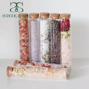 S & להשרות דחק טבעי תבליט גביש טבעי ניקוי מוצרים אמבט מלח himalayan ורוד אמבטיה מלח בצינור - Product Image 2