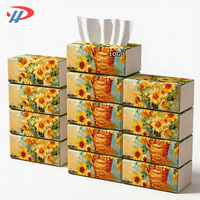 Service OEM : Mouchoirs en papier personnalisés pour les toilettes des centres commerciaux, doux et délicats, 2 plis, 180 feuilles, design pop-up, usage quotidien