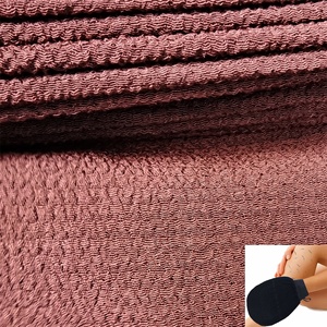Tissu en viscose très rugueux pour <span class=keywords><strong>gant</strong></span> <span class=keywords><strong>de</strong></span> <span class=keywords><strong>bain</strong></span> exfoliant, prix au mètre pour <span class=keywords><strong>gant</strong></span> <span class=keywords><strong>de</strong></span> hammam - Product Image 3