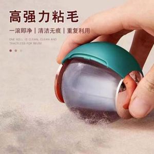 Mini Reusable Sticky Cleaning Ball Sticky Cleaning Ball Hair Lint Remover <b>Roller</b> Travel Gel Lint <b>Roller</b> Ball for Clothes - Product Image 3