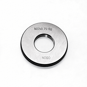 मीट्रिक थ्रेड रिंग गेज 60 ° थ्रेड कोण गो सेट - Product Image 6