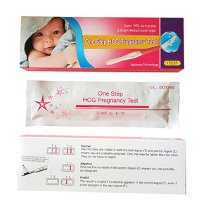 <span class=keywords><strong>Home</strong></span> Kit de prueba de embarazo de diagnóstico temprano rápido de orina Midstream prueba al por mayor Grossesse - Product Image 4