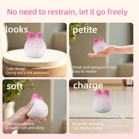 Luftdruck-Sensor-Vibrationsmassagegerät, Rabbit-Vibrator, Beinklemme mit Einstellbarer Frequenz, Klitoris-Stimulations-Masturbator