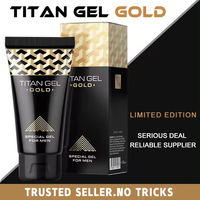 Gel Massage Corps TITAN GEL Original Russe Or Noir Rouge pour Hommes, Gel Titan pour Corps Amélioré, Prix de Gros, Crème Sexe Masculin
