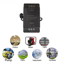 Interruptor Inteligente 9-80V Mini Wi-Fi, Controlador Automático de Luz, Receptor RF 433MHz, Abrepuertas de Garaje, Smart Life, Aplicación Tuya, Relé de 1 Canal