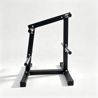 Nouveau style de support autoportant en acier pour disques de musculation