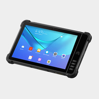Lecteur de balises UHF longue portée 15M, scanner 2D, utilisation industrielle, tablette d'entrepôt, écran capacitif 10000mAh, robuste, MTK Octa Core GSM 4G