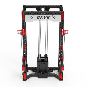 Peralatan Gym mesin <span class=keywords><strong>Smith</strong></span> pelatih rak jongkok sangkar daya multifungsi penggunaan di rumah untuk peralatan kebugaran latihan lengan - Product Image 5