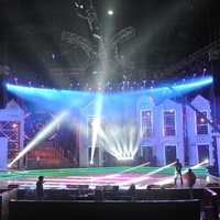 Structure de scène renforcée à haute résistance pour éclairage, truss DJ en aluminium pour événements extérieurs, bars, et équipement d'éclairage de spectacle en direct