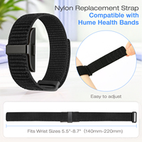 Tali Pengganti Hume Band 1.0 Bahan Nilon Grosir, Kompatibel dengan Hume Band 1.0, Tali Pergelangan Tangan Lembut yang Dapat Disesuaikan, Universal