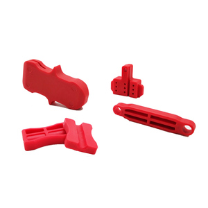 Bouchon de purge de frein pour VTT, entretoise de frein à disque <span class=keywords><strong>hydraulique</strong></span>, pièces de <span class=keywords><strong>réparation</strong></span>, outils de vélo en plastique AI CYCLING BB01 Rouge - Product Image 1