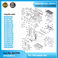 Tarjeta Inversora Original PC16007-2 PC13011-2 para Unidad Exterior Daikin VRV Reemplazo de PCB OEM Daikin. Repuestos para HVAC