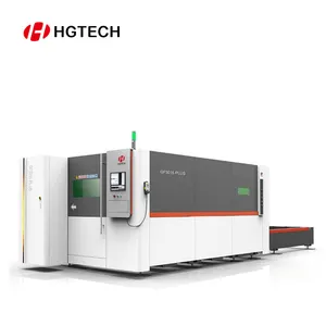 2023 HGTECH 1000w 1500W 2000W 3000W 4000W laser power for thick metal 3015 fiber laser cutting machine sheet metal laser cutter