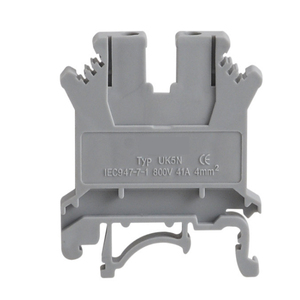 Wenzhou โรงงาน UK ไฟฟ้า DIN Rail สกรู CLAMP บล็อก <span class=keywords><strong>UK5N</strong></span> - Product Image 3